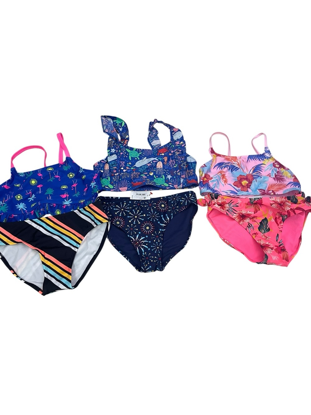 Girls mix and match bikinis large 10-12 new